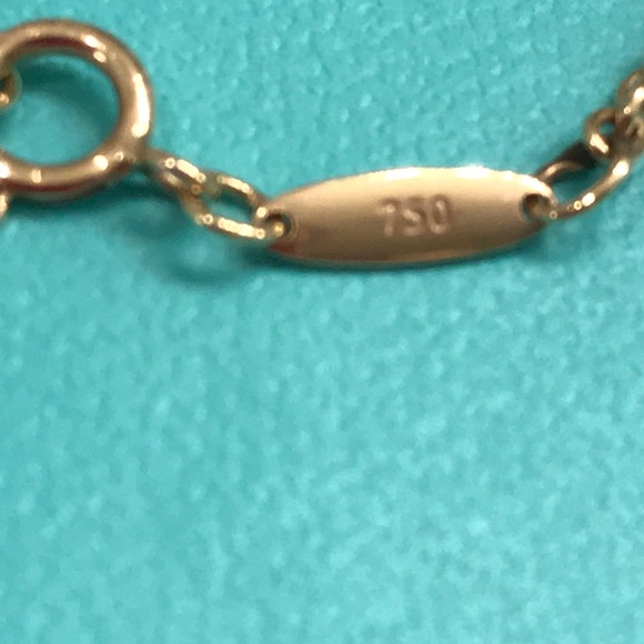 Tiffany & Co. Elsa Peretti 2 Open Heart Bracelet. - Picture 7 of 8